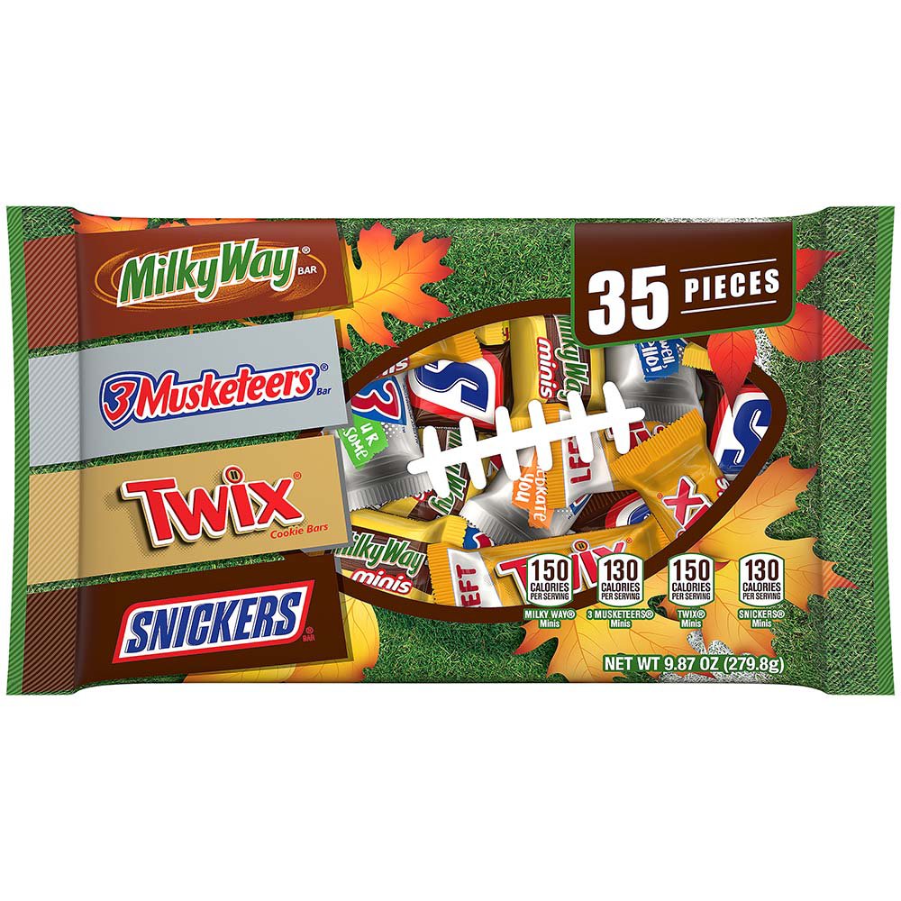 Snickers, Twix, Milky Way & 3 Musketeers Assorted Minis Chocolates Candy - Party  Size - Shop Candy at H-E-B