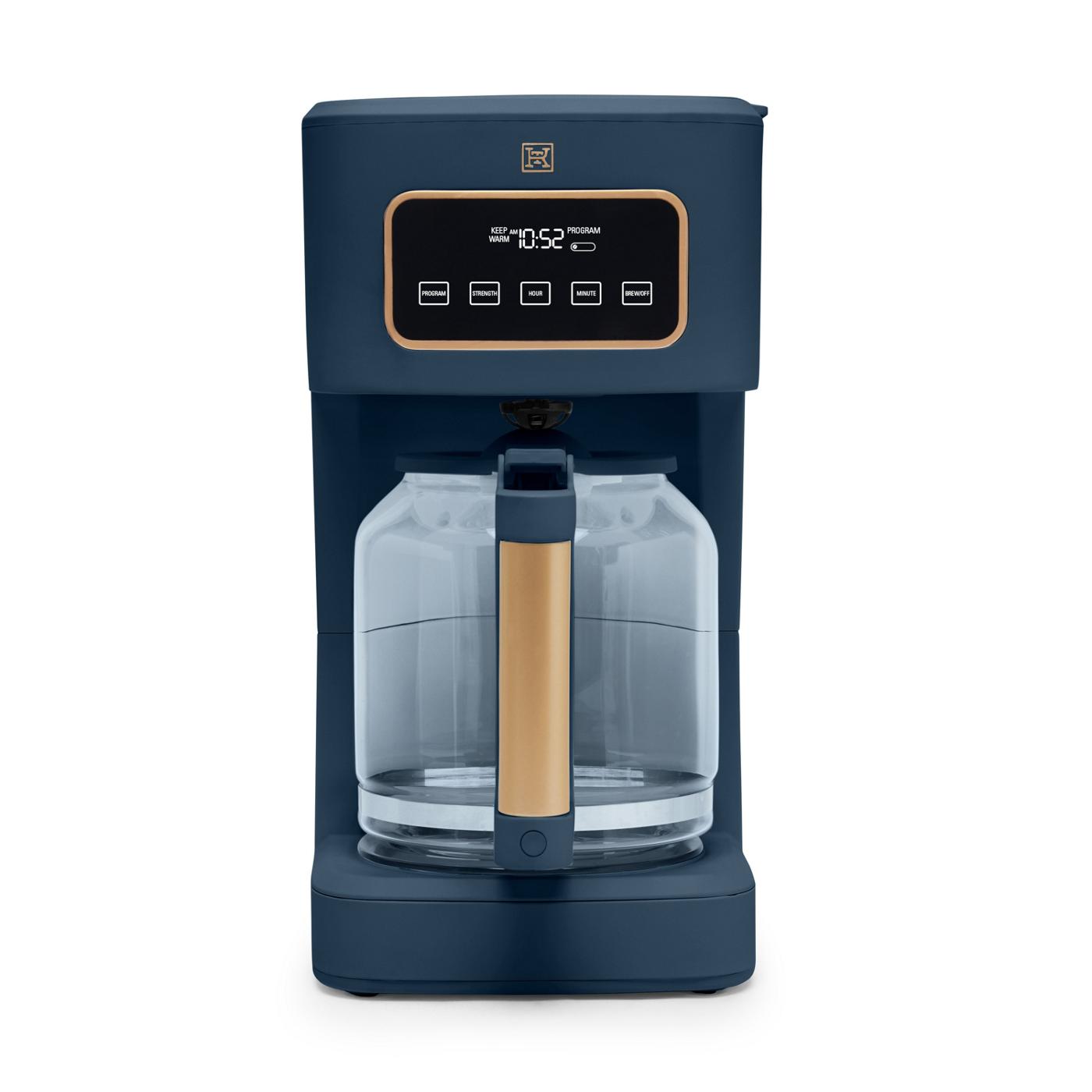 Blue coffee outlet maker