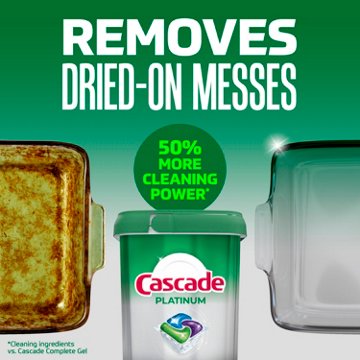 Cascade Platinum Action Pacs Dawn Dishwasher Pods - Fresh Scent, 40 ct