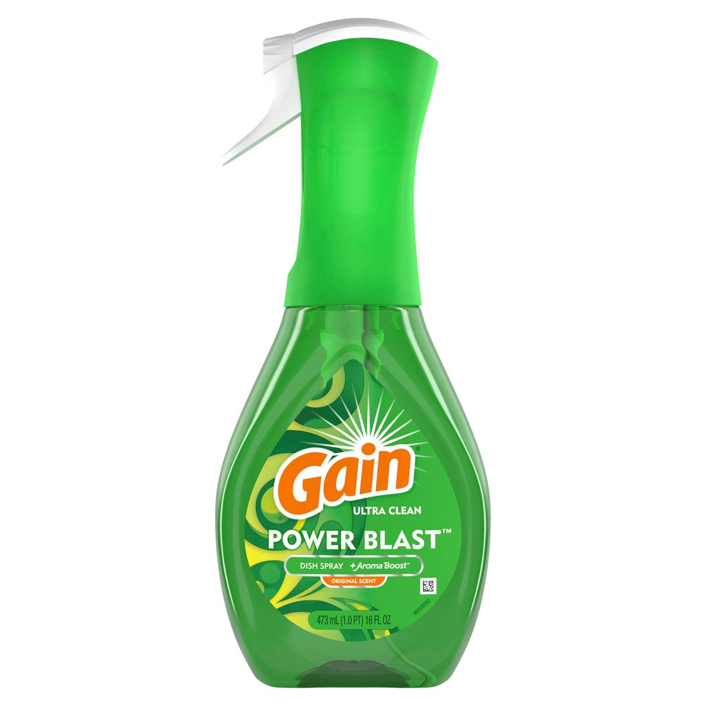 Gain Ultra Clean Power Blast Original Scent Dish Spray; image 1 of 2