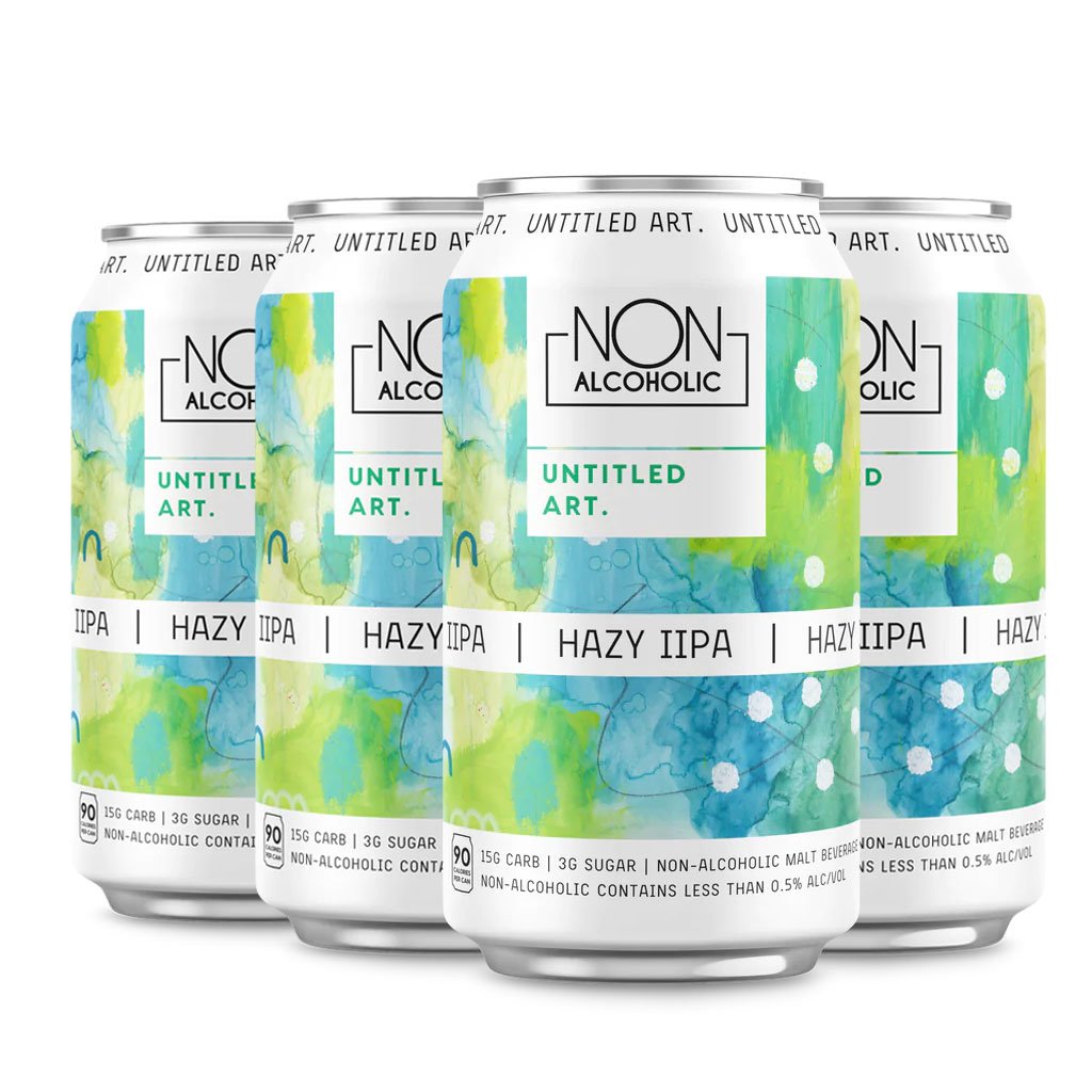 Untitled Art Non Alcoholic Hazy IIPA 12 oz Cans Shop Beer at HEB