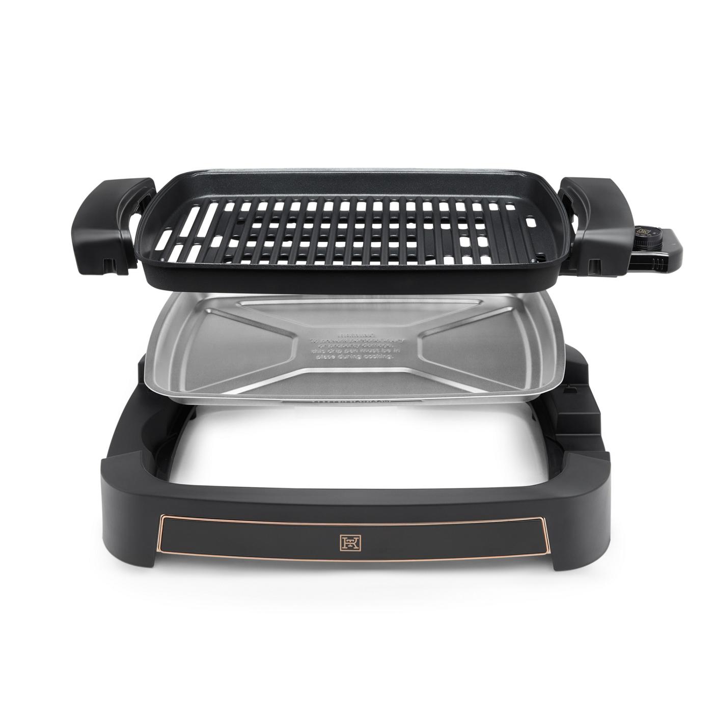 Kitchen & Table by H-E-B Smokeless Grill - Classic Black; image 5 of 6