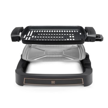 Kitchen & Table by H-E-B Smokeless Grill - Classic Black, 12" x 16"