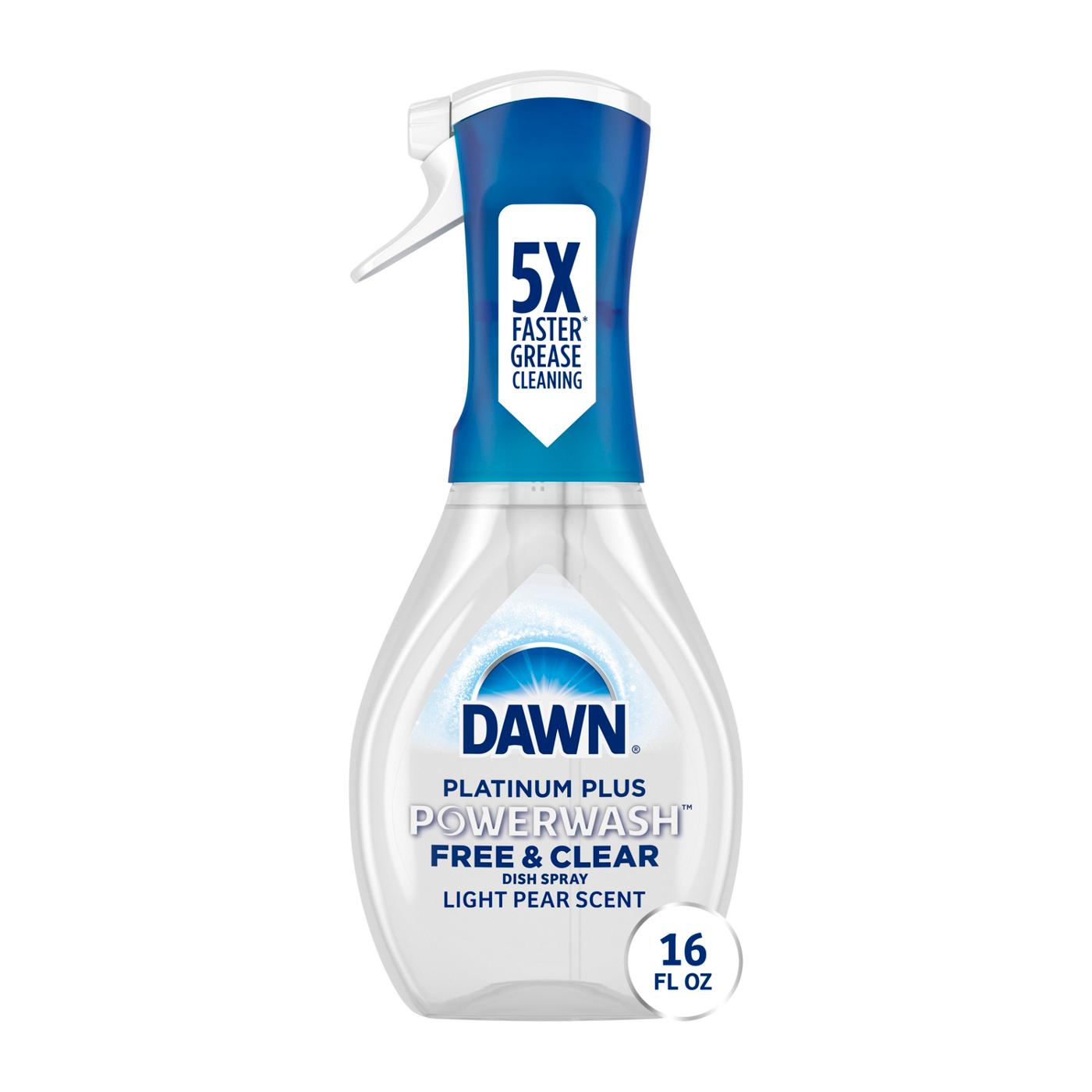 Dawn Platinum Powerwash Free & Clear Dish Spray; image 1 of 10