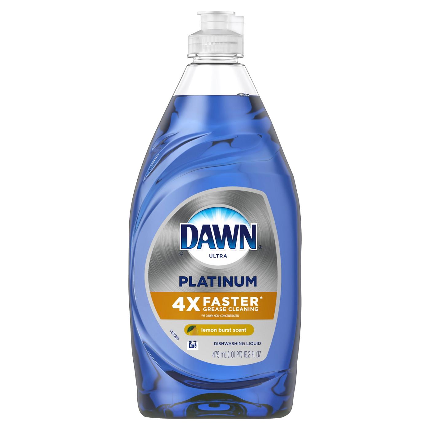 Dawn Ultra Platinum Lemon Burst Scent Liquid Dish Soap; image 1 of 2