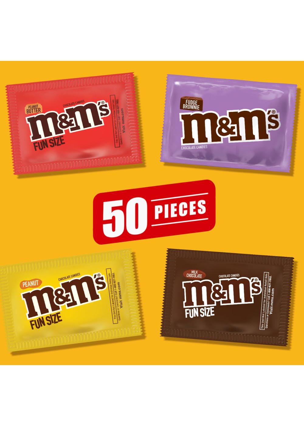 M&M'S Lovers Mix Chocolate Fun Size Candy Packs - Shop Candy at H-E-B