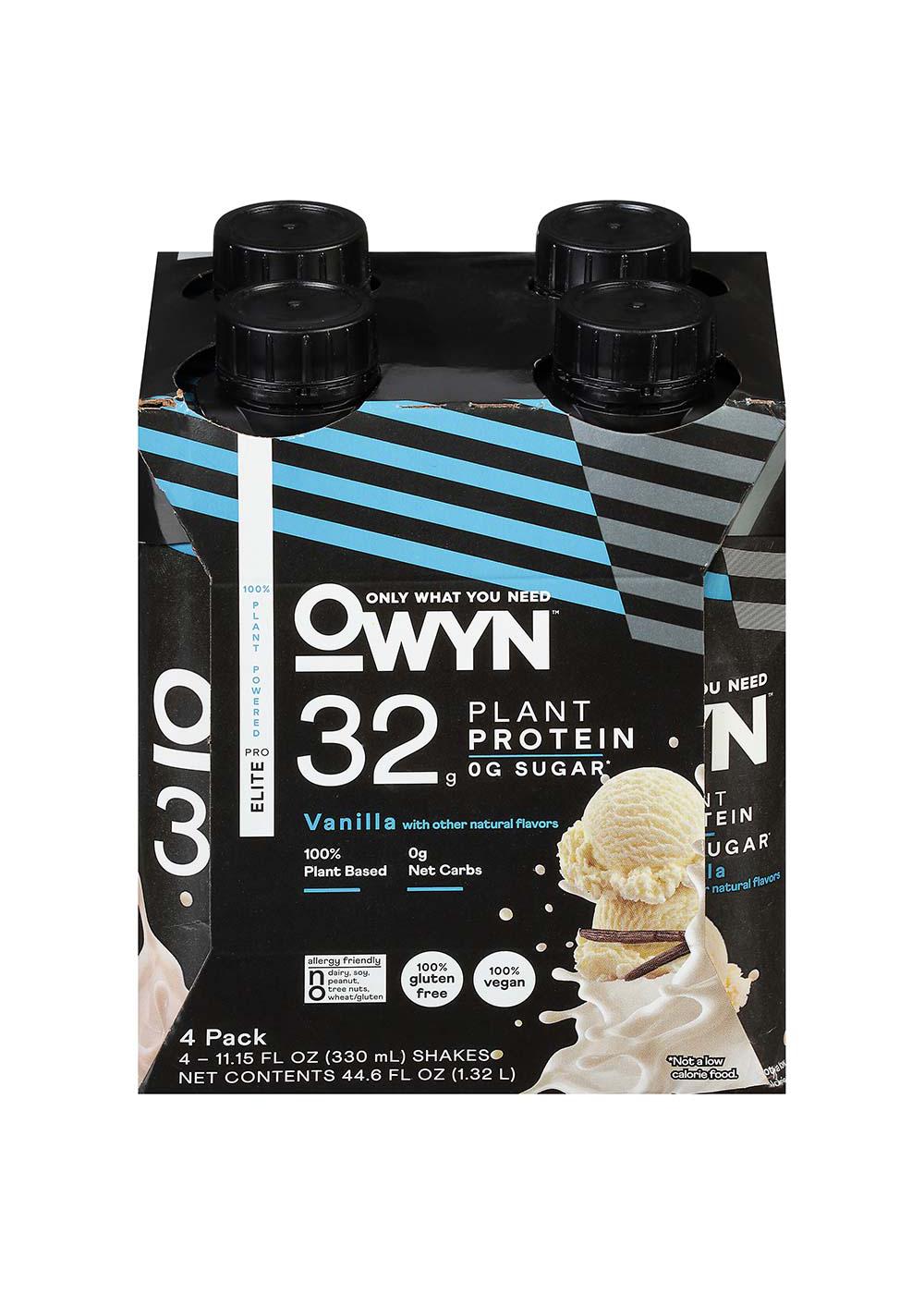 OWYN Pro Elite Plant Protein Shake - Vanilla; image 1 of 2