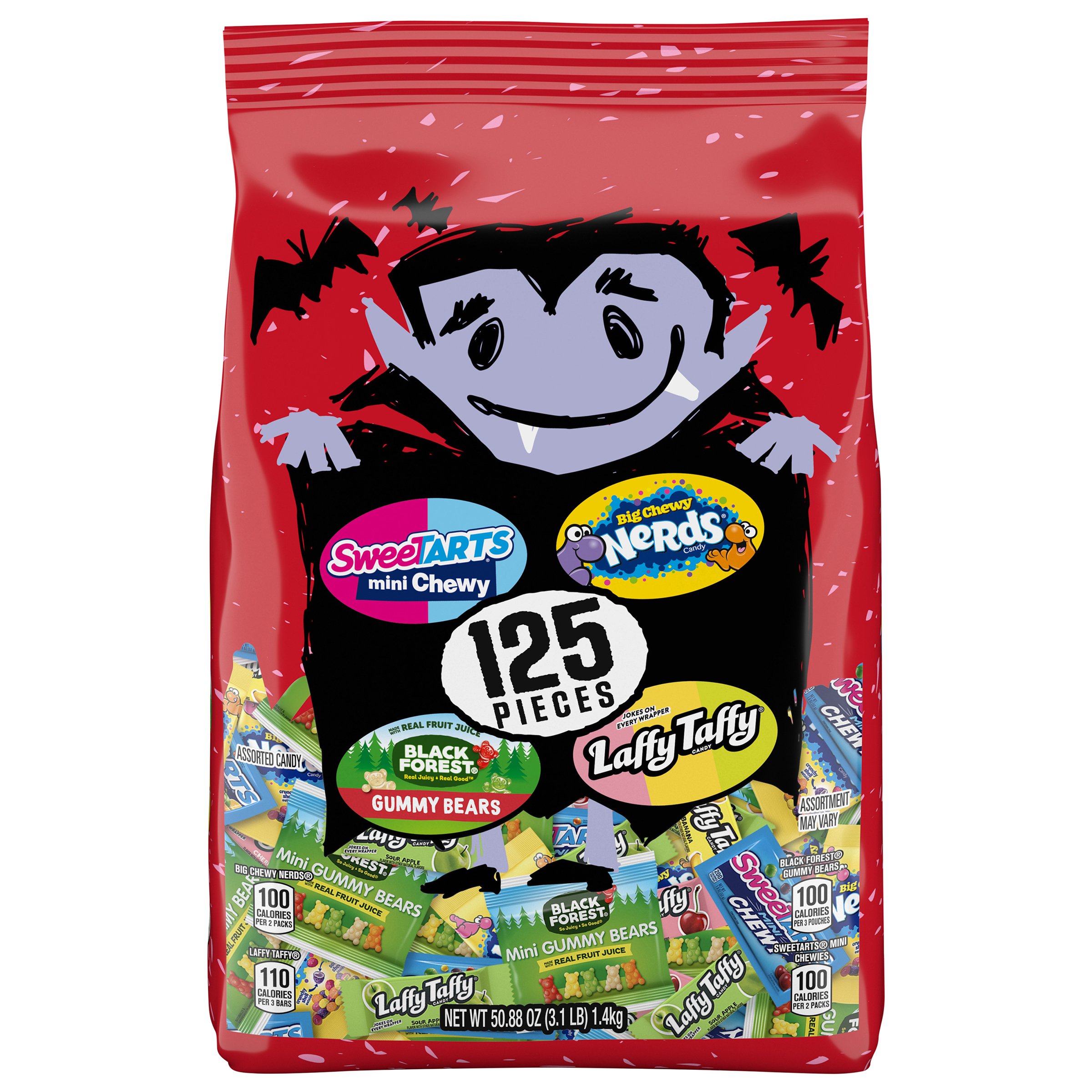 SweeTARTS, Nerds, Laffy Taffy & Black Forest Gummy Bears Dracula