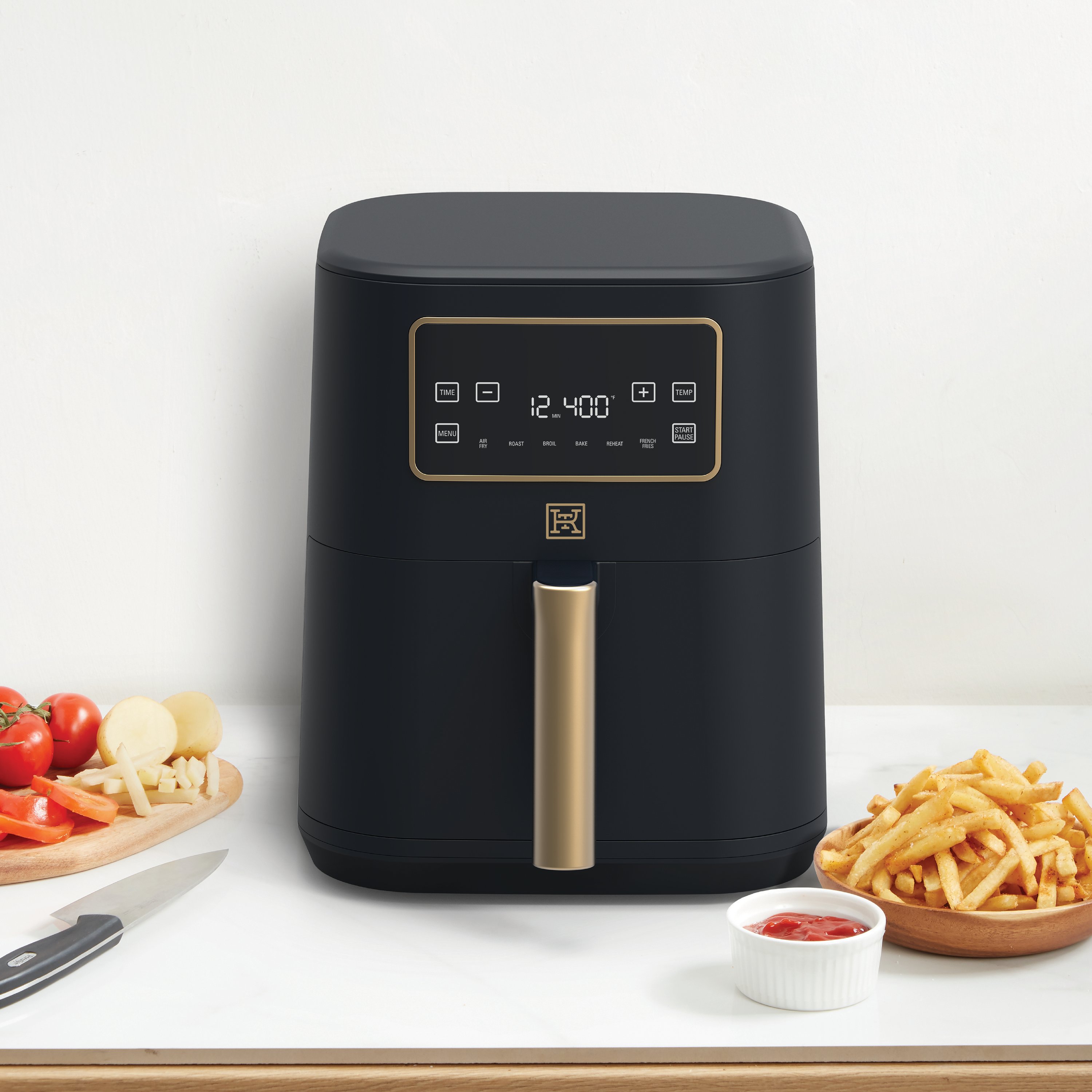 Kitchen & Table by H-E-B Digital Air Fryer - Classic Black