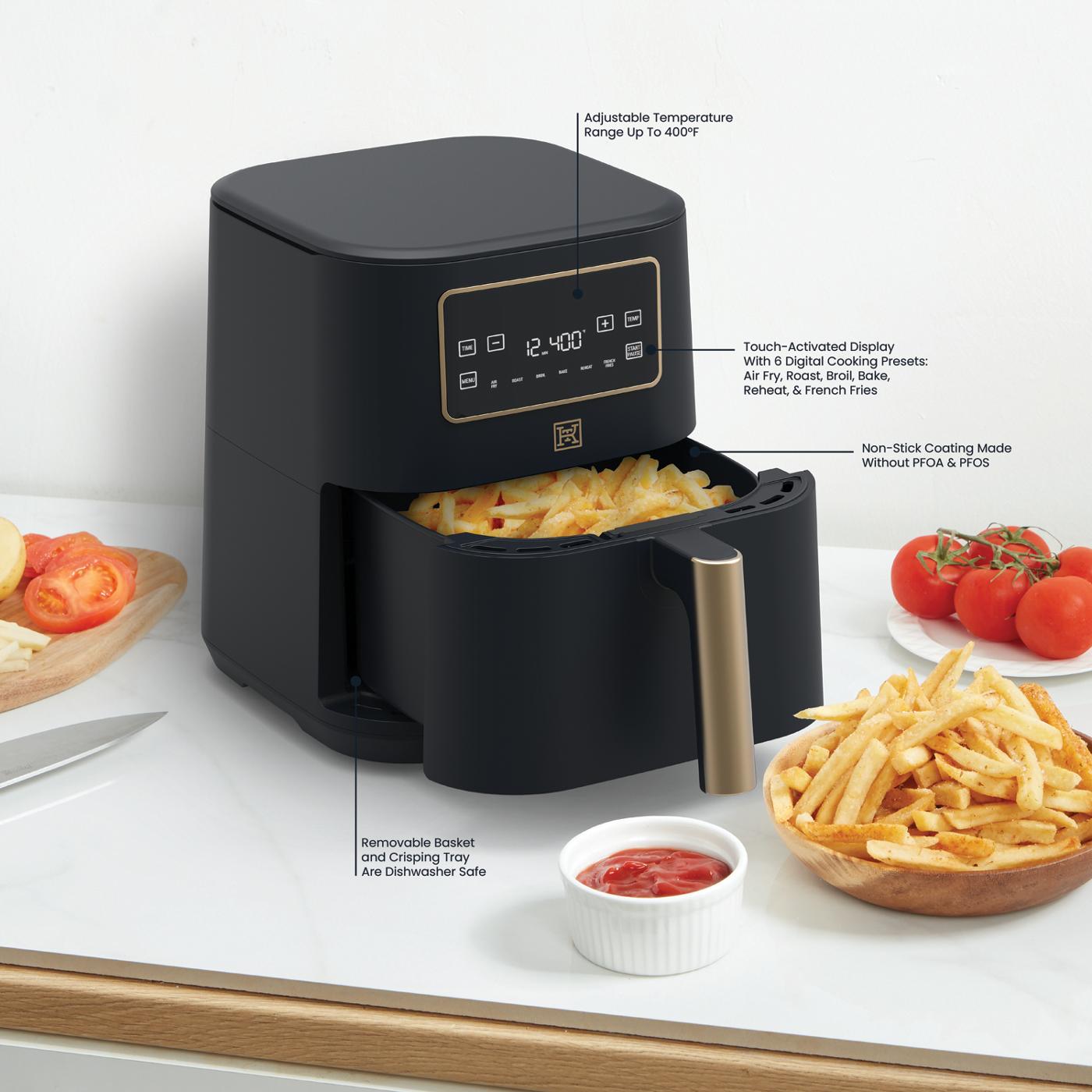 Kitchen & Table by H-E-B Digital Air Fryer - Classic Black; image 3 of 8