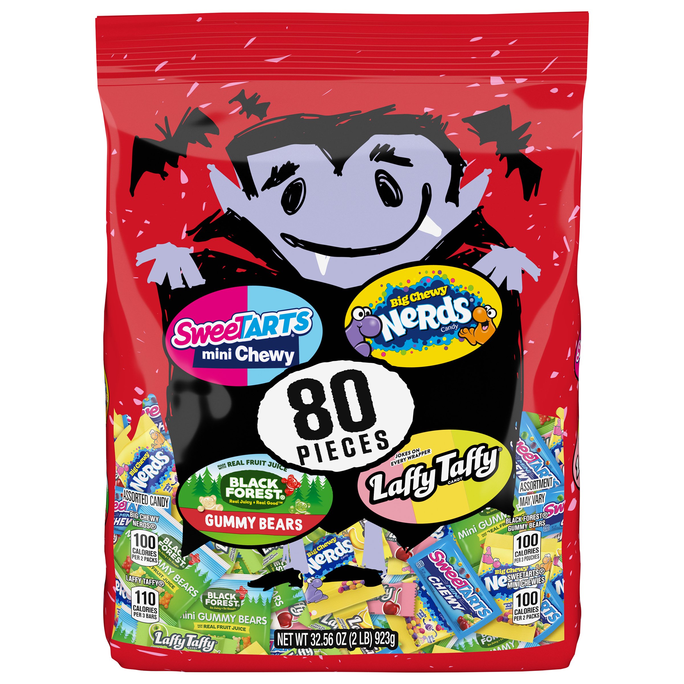 SweeTARTS, Nerds, Laffy Taffy & Black Forest Gummy Bears Dracula