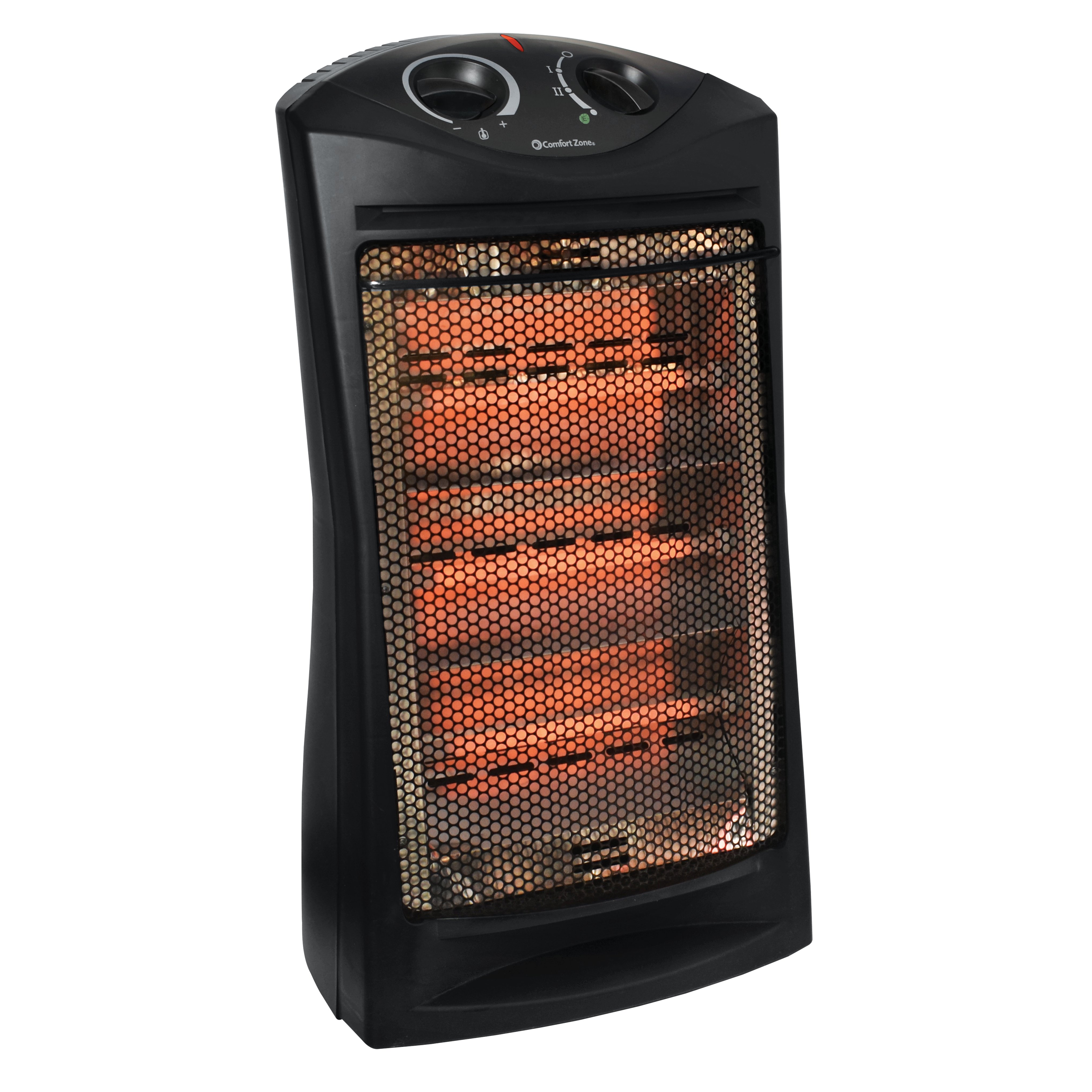 Comfort Zone Radiant Quartz Heater with Adjustable Thermostat Shop