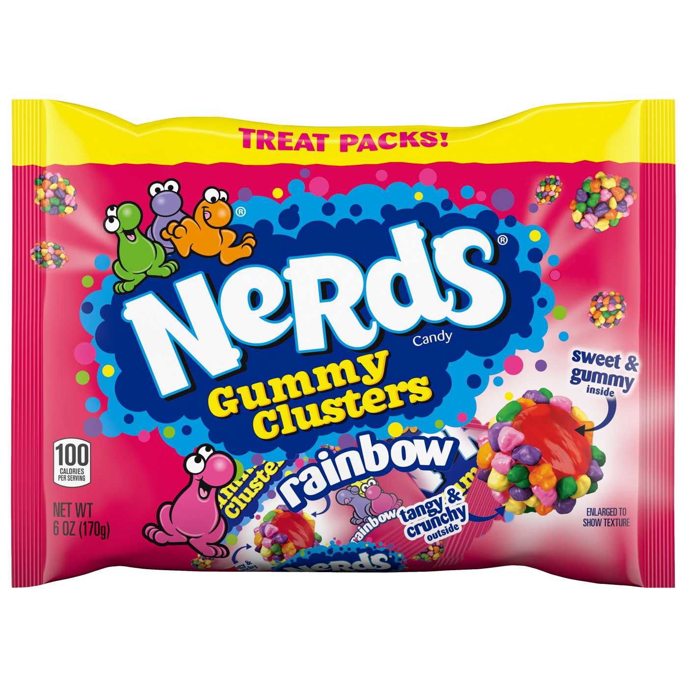 Nerds Gummy Clusters Candy Pouches; image 1 of 3