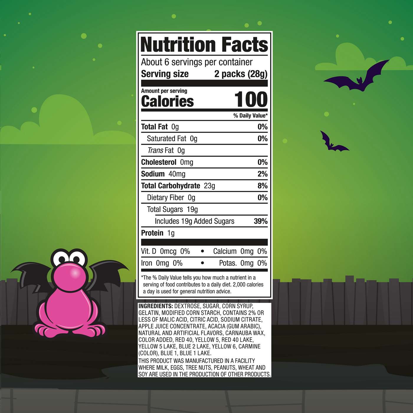 Nerds Gummy Clusters Halloween Candy Treat Packs; image 3 of 4