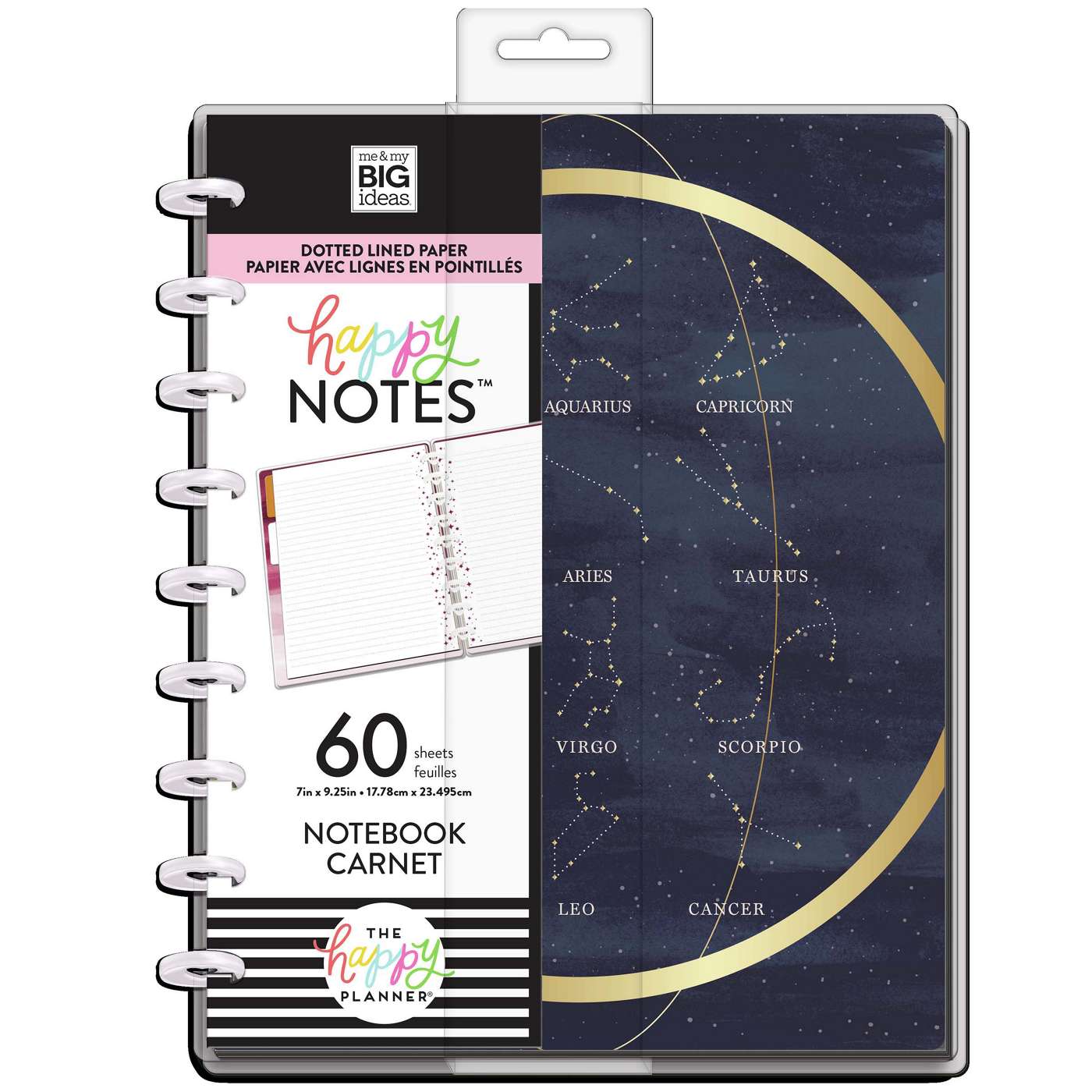 The Happy Planner Zodiac Signs Classic Happy Notes Notebook; image 1 of 3