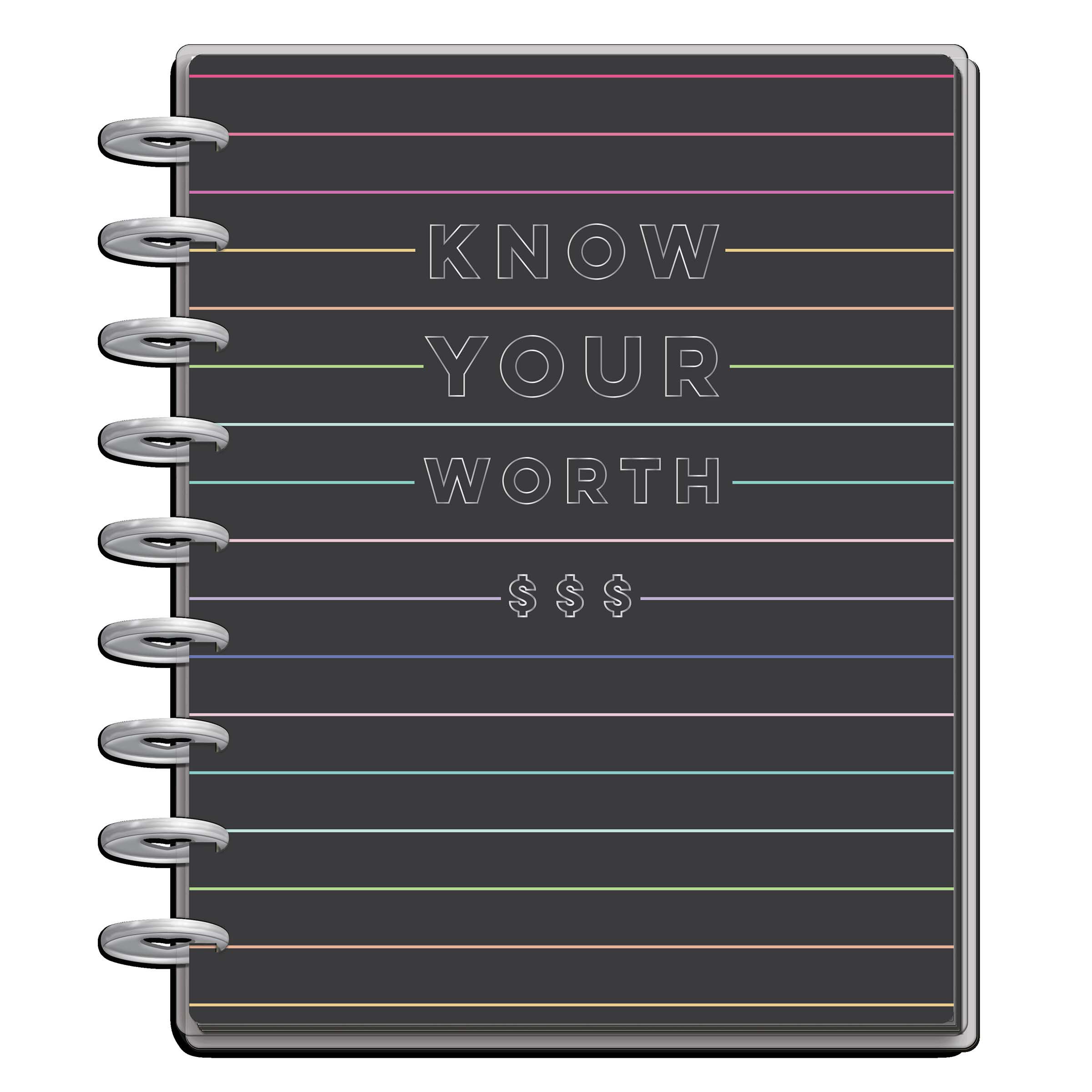 The Happy Planner 12Month Know Your Worth Undated Planner Budget Edition Shop Planners