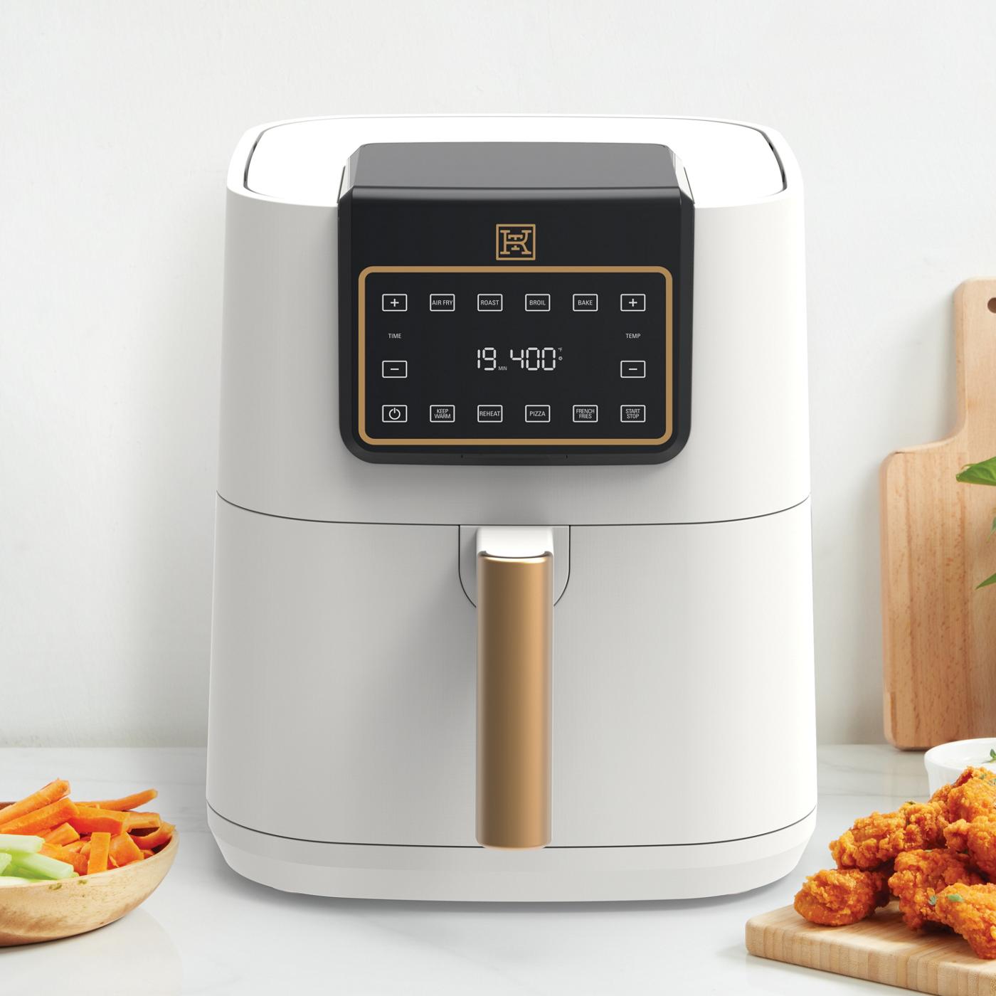 Kitchen & Table by H-E-B Digital Air Fryer - Cloud White; image 6 of 7
