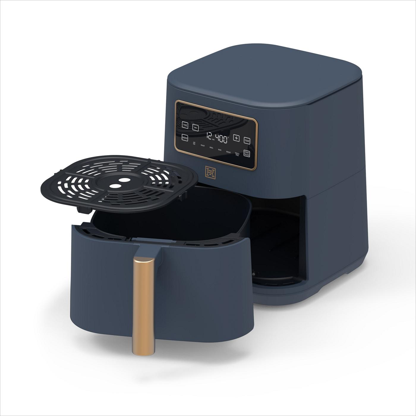 Kitchen & Table by HEB Digital Air Fryer Ocean Blue Shop Cookers