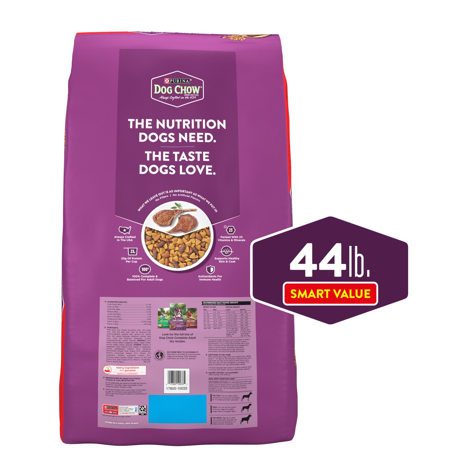 Purina dog chow 57 lbs hotsell