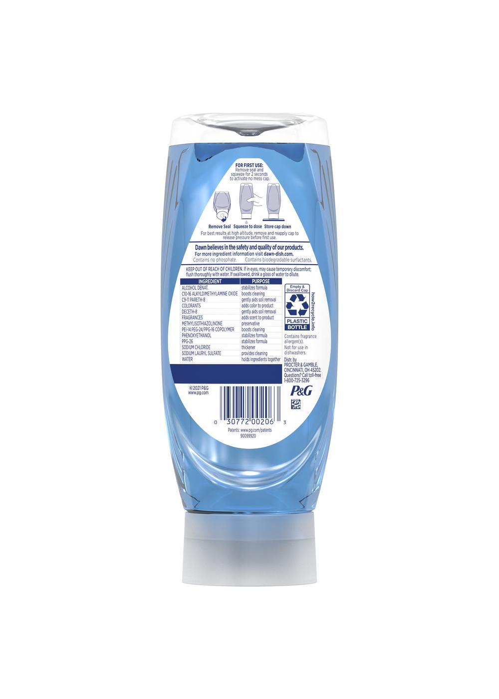 Dawn Ultra Original Scent Ez-Squeeze Liquid Dish Soap; image 4 of 11