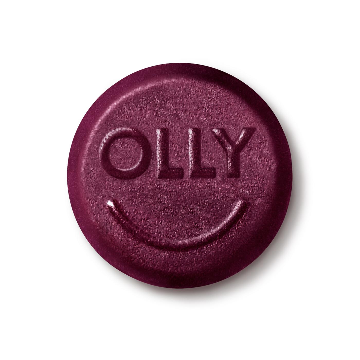 OLLY Sleep Gummy Supplement, 3mg Melatonin, L-Theanine, Chamomile, Blackberry Zen Flavor, 90 Ct; image 5 of 6