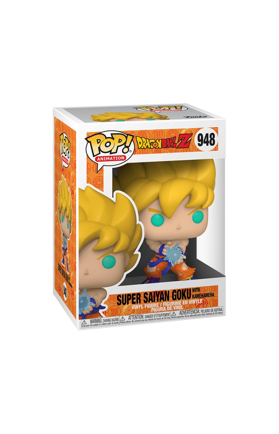 Funko Pop! Dragon Ball Z Super Saiyan Goku with Kamehameha Vinyl Figure; image 2 of 2