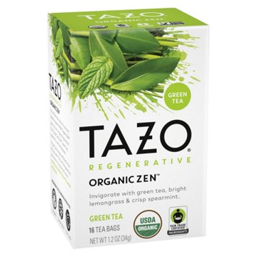 Tazo Regenerative Organic Zen Green Tea Bags