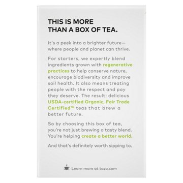 Tazo Regenerative Organic Zen Green Tea Bags