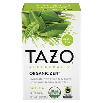 Tazo Regenerative Organic Zen Green Tea Bags