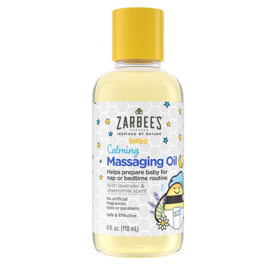 Zarbee's Baby Calming Massage Oil - Lavender & Chamomile - Shop