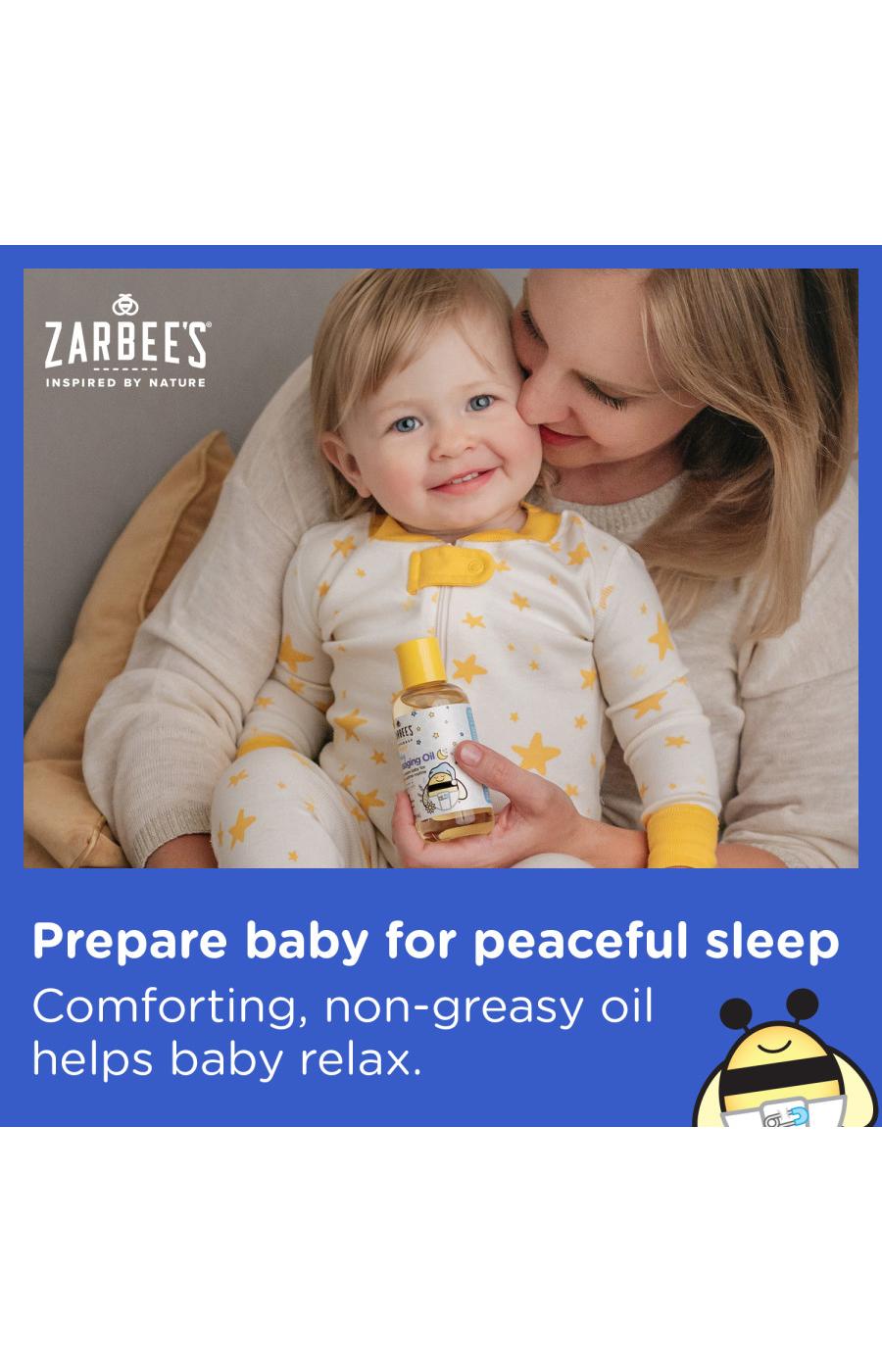 Zarbee's Baby Calming Massage Oil, Lavender & Chamomile Shop Medical devices & supplies at HEB