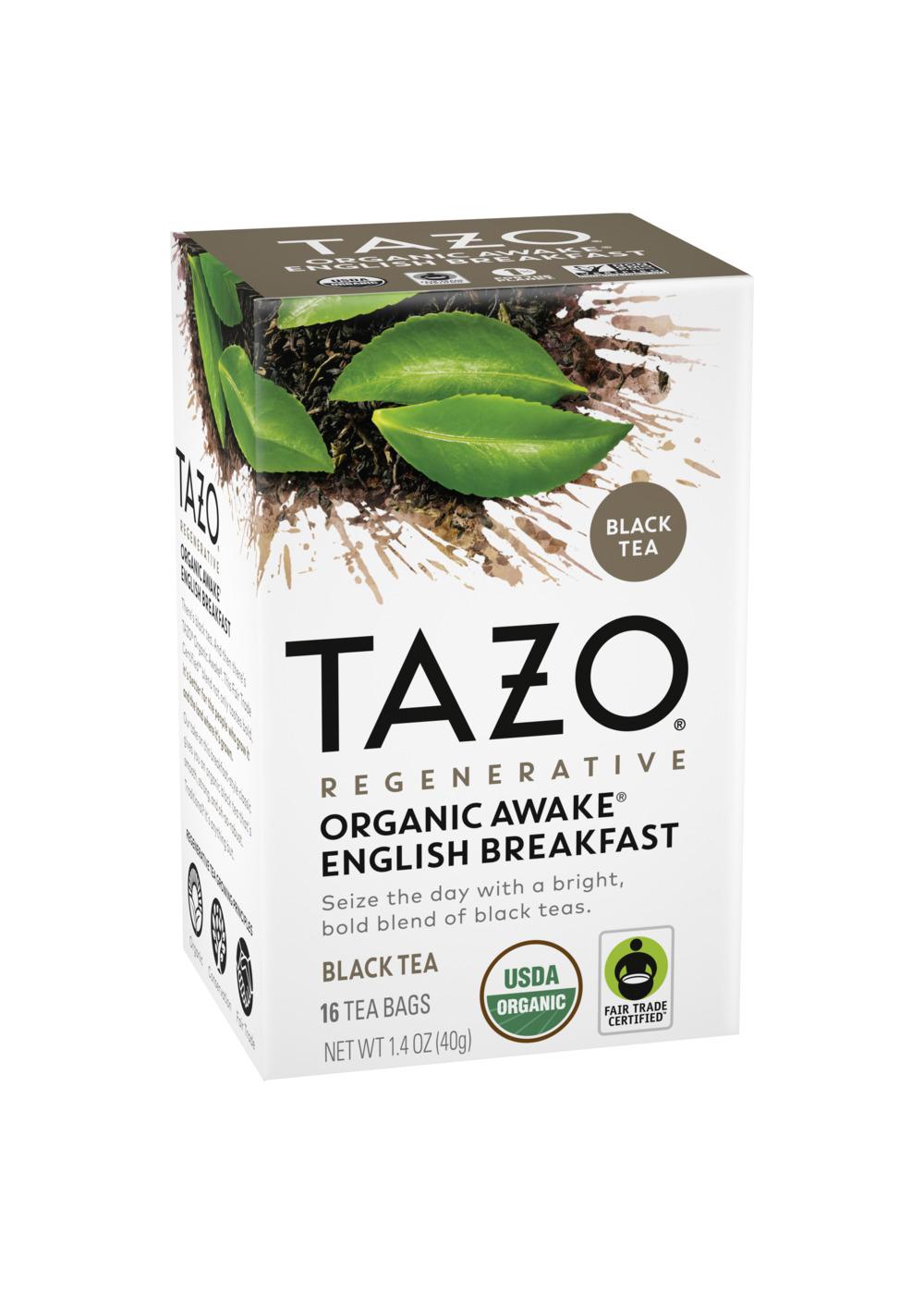 Tazo Regenerative Organic Awake English Breakfast Black Tea Bags; image 2 of 4