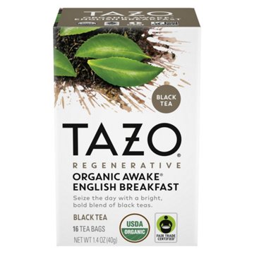 Tazo Regenerative Organic Awake English Breakfast Black Tea Bags