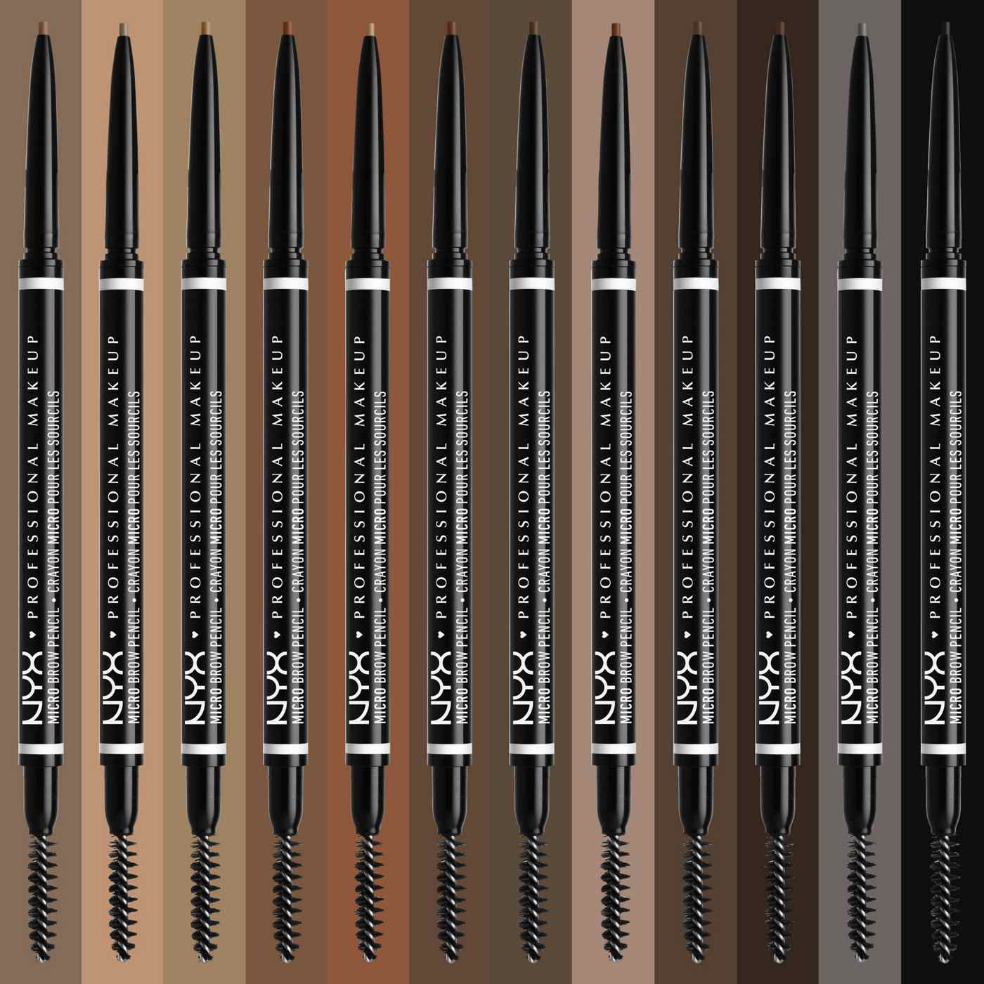 NYX Micro Brow Pencil - Ash Blonde; image 2 of 4
