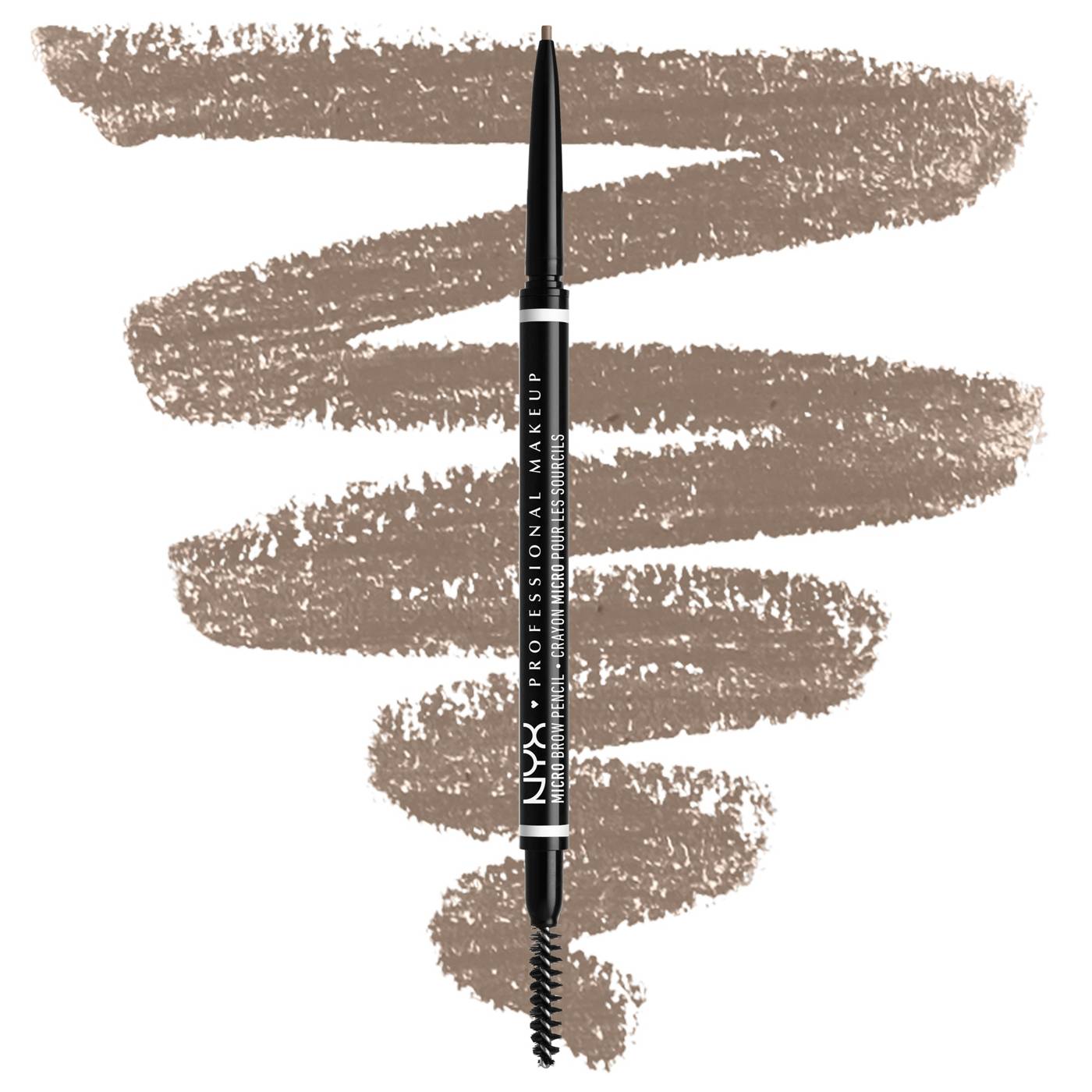 NYX Micro Brow Pencil - Ash Blonde; image 4 of 4