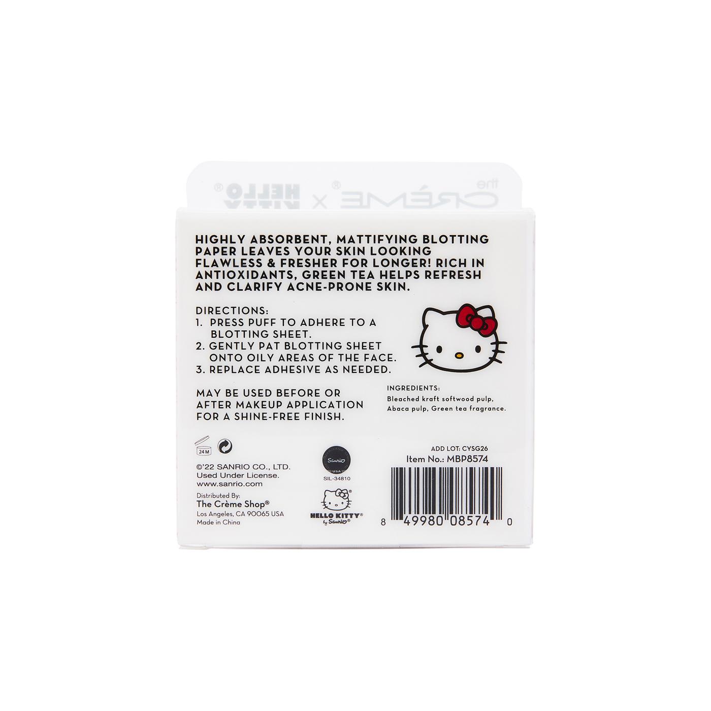 The Crème Shop Hello Kitty Mattifying Blotting Paper; image 3 of 5