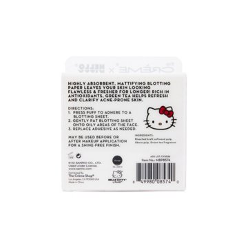 The Crème Shop Hello Kitty Mattifying Blotting Paper