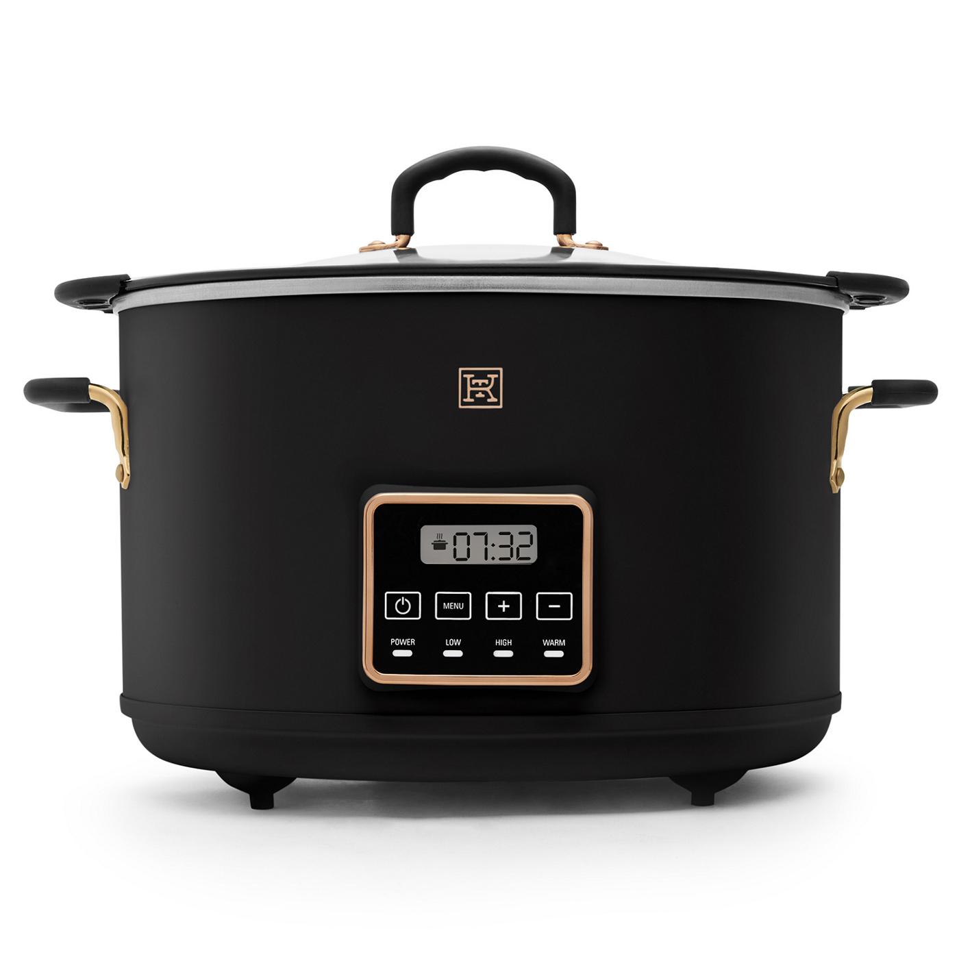 Kitchen & Table by H-E-B Programmable Slow Cooker with Searing Pot - Cloud  White - Shop Cookers & Roasters at H-E-B