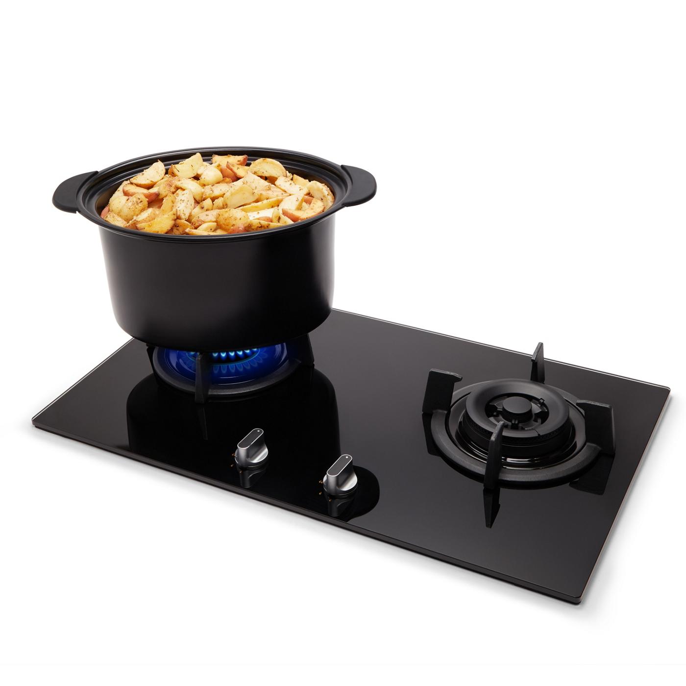 Kitchen & Table by H-E-B Programmable Slow Cooker with Searing Pot - Classic Black; image 7 of 7