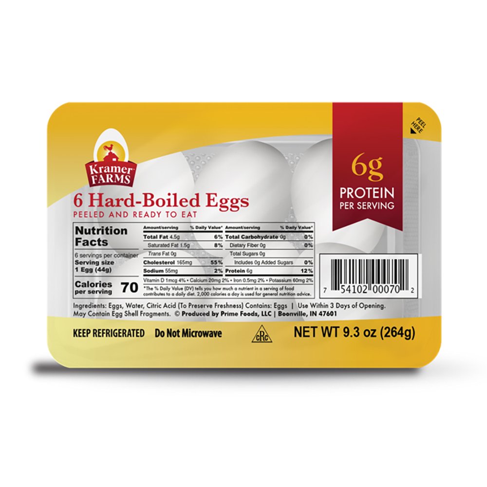 Kramer Farms Hard Boiled Eggs