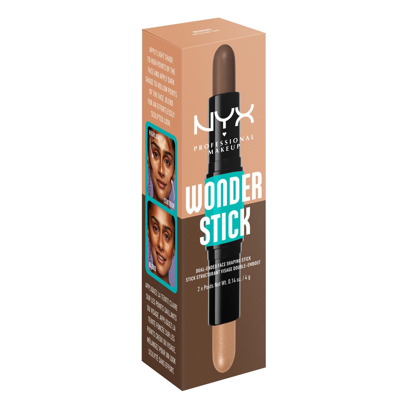 NYX Wonder Stick Dual Face Lift - Medium Tan; image 5 of 5