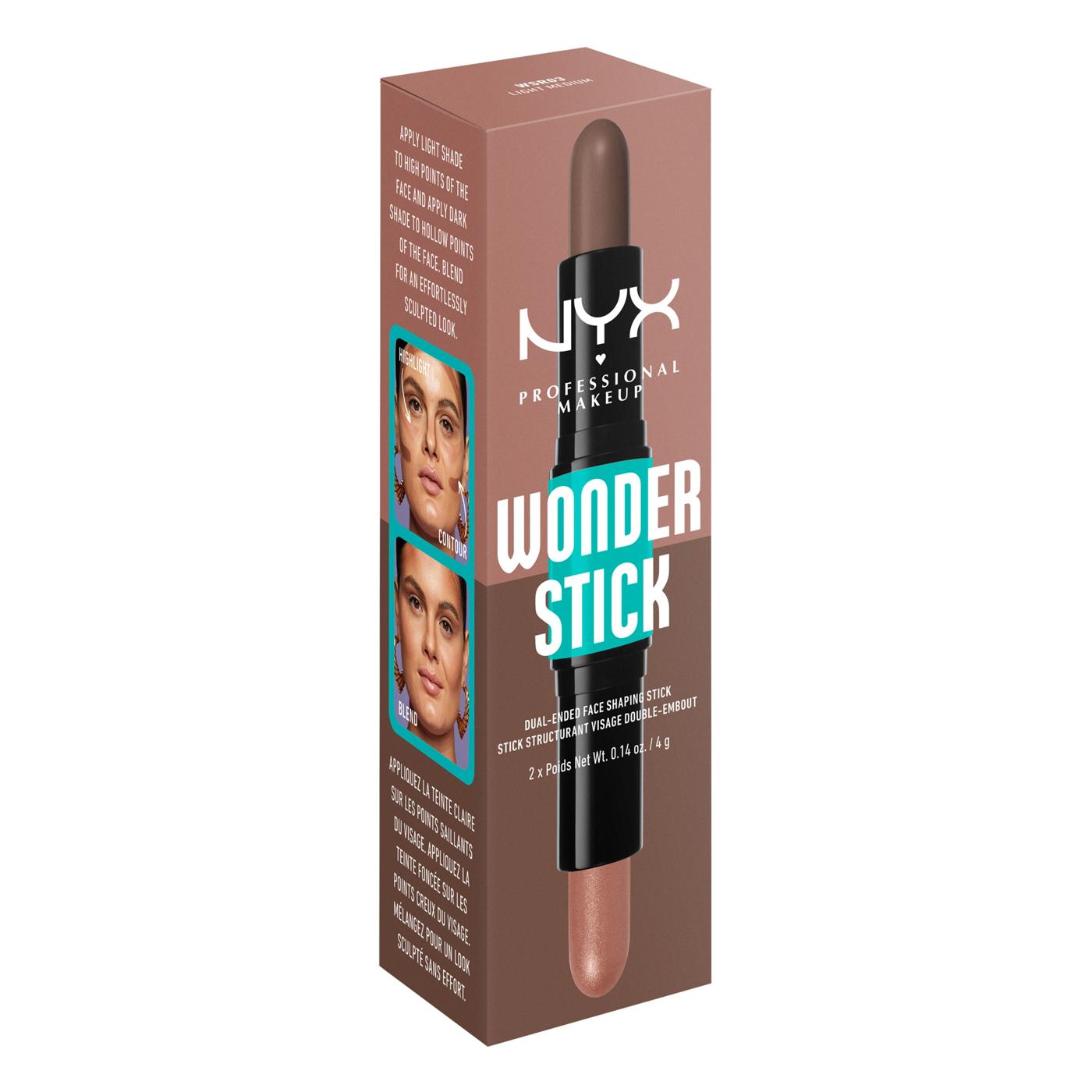 NYX Wonder Stick Dual Face Lift - Light Medium; image 4 of 4