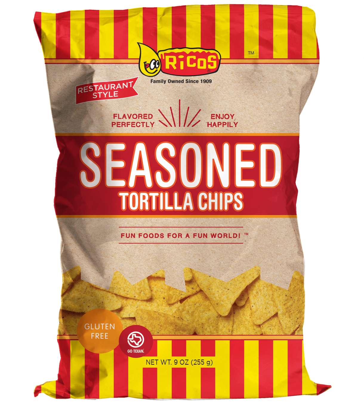 Ricos Seasoned Tortilla Chips; image 1 of 2