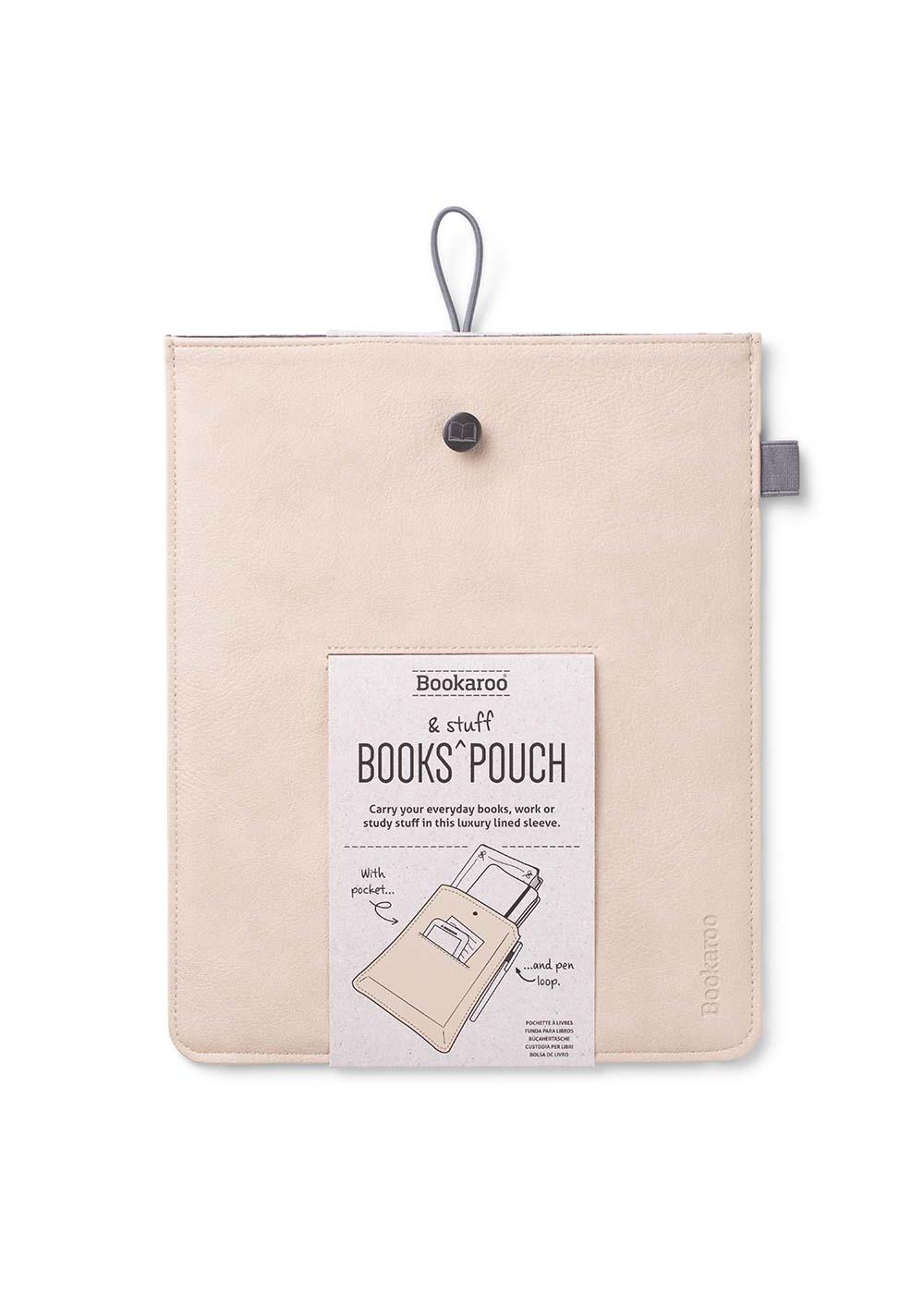 Bookaroo Books & Stuff Pouch - Cream; image 5 of 6