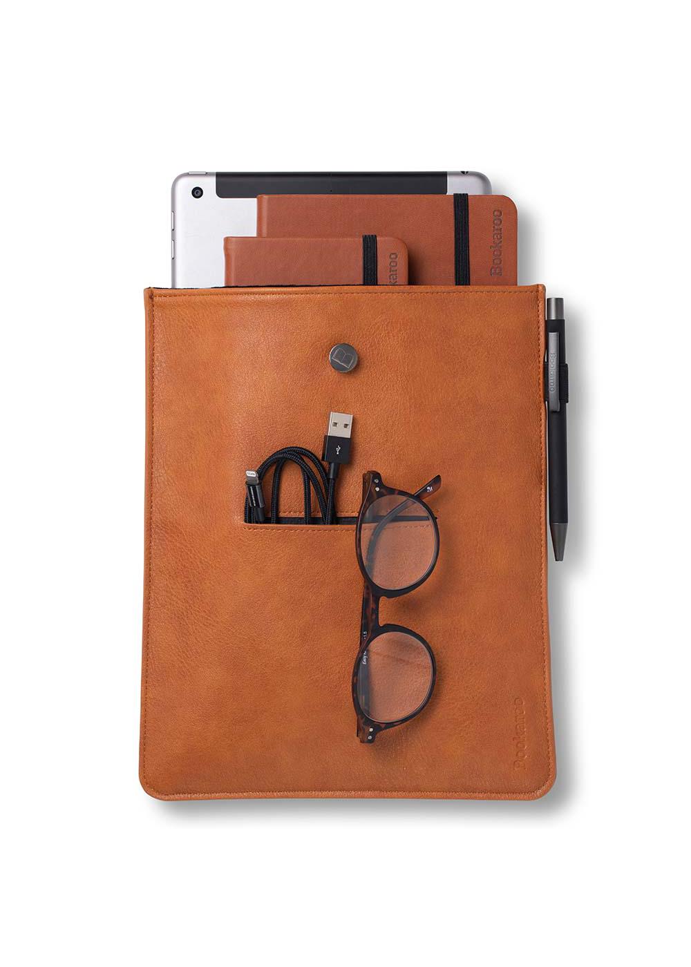 Bookaroo Books & Stuff Pouch – Brown; image 4 of 5