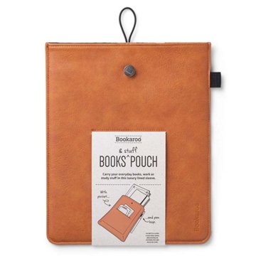 Bookaroo Books & Stuff Pouch – Brown