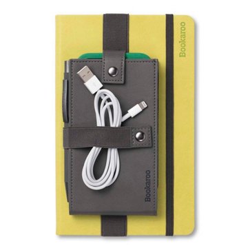 Bookaroo Phone Holder for Notebook & Journal - Charcoal