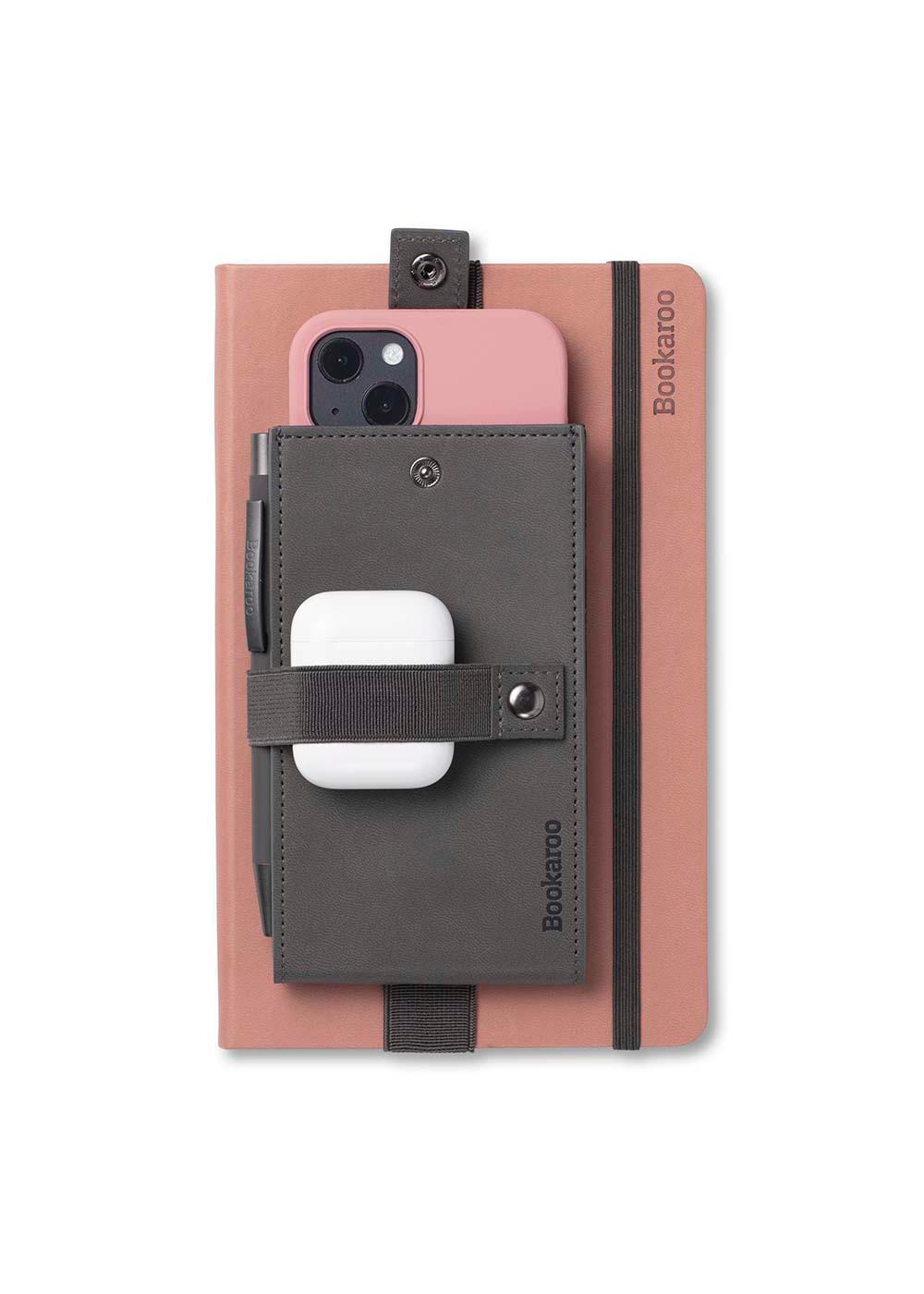 Bookaroo Phone Holder for Notebook & Journal - Charcoal; image 4 of 4