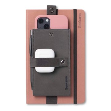Bookaroo Phone Holder for Notebook & Journal - Charcoal