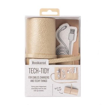 Bookaroo Tech-Tidy Case - Gold